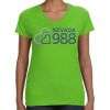 Women's V-Neck Fine Jersey Tee Thumbnail